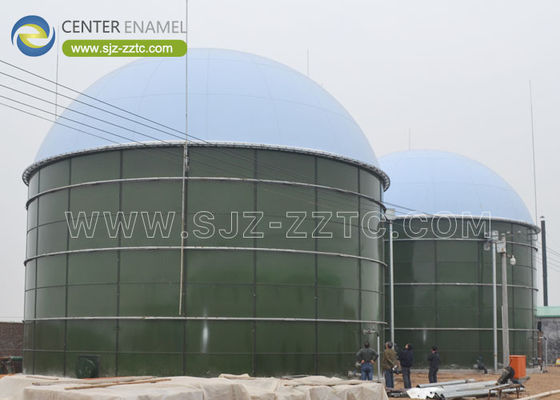 Reaktor CSTR Hijau Gelap Untuk Proyek Biogas Azerbaijan Mempromosikan Solusi Energi Terbarukan