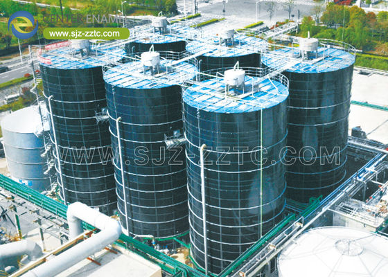 Center Enamel Memberikan Tangki Digester Anaerobik Untuk Proyek Biogas Libya
