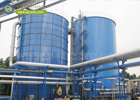 Center Enamel Memberikan Tangki Digester Anaerobik Untuk Proyek Pengolahan Air Limbah Seychelles