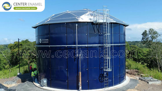 Center enamel dapat menyediakan atap terapung eksternal untuk tangki penyimpanan minyak & gas Cabo Verde