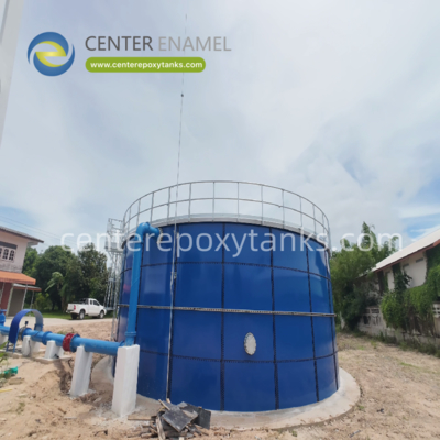 Tandon Air Besar Peternakan yang Dilapisi Epoxy Menyediakan Penyimpanan Air yang Cukup untuk Peternakan Besar