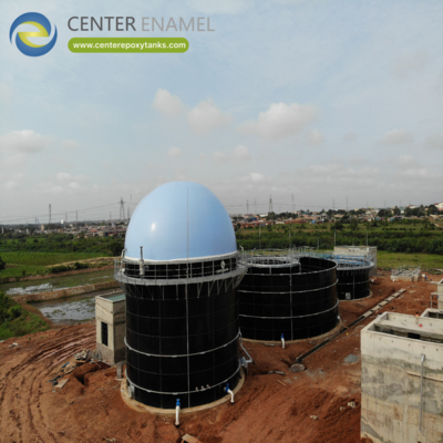 Atap Membran Ganda untuk Tangki Digester Pengolahan Air Limbah: Integral untuk pengambilan biogas dalam sistem air limbah