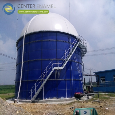 Atap Membran Ganda untuk Digester Biogas Kotoran Sapi: Menyimpan biogas dari kotoran sapi.