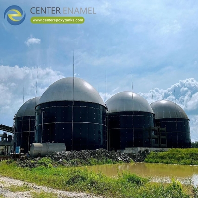 Atap Membran Ganda untuk Pencerna Biogas Jerami Gandum: Menyimpan biogas dari biomassa pertanian.