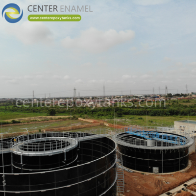 Atap Membran Ganda untuk Tangki Reaktor Anaerobik: Memberikan segel kedap gas untuk reaktor AD.