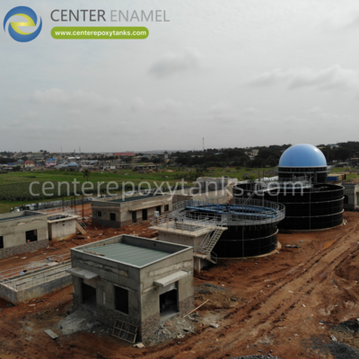 Atap Membran Ganda untuk Tangki Penyimpanan Biogas Pemegang Gas: Memaksimalkan kapasitas penyimpanan biogas.
