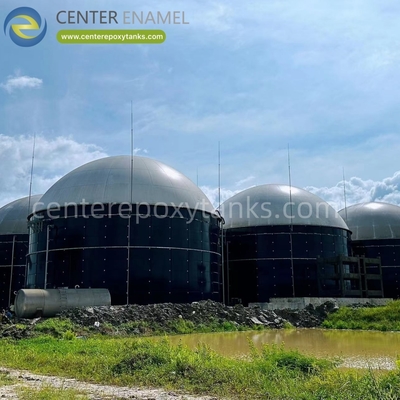 Atap Membran Ganda untuk Penyimpanan Biogas Penampung Gas: Memaksimalkan kapasitas penyimpanan gas.