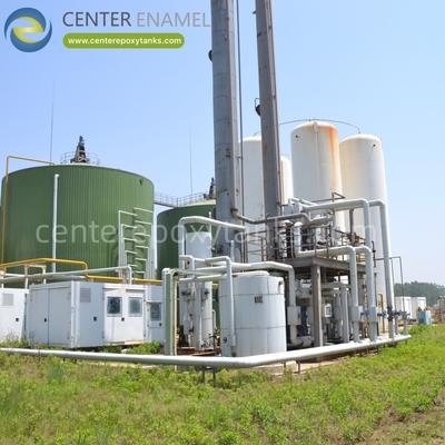 Atap Membran Ganda untuk Tangki Fermentasi Biogas: Mengumpulkan dan menyimpan gas fermentasi.