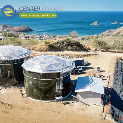 Atap Dome Aluminium untuk Tangki Penyimpanan Air Limbah: Mengandung limbah dan mengendalikan bau