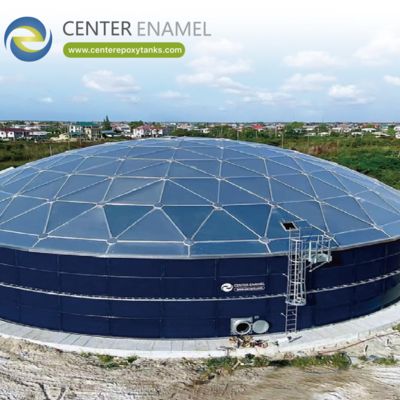 Aluminium Dome Roof for Effluent Sludge Digestion Tanks: Lingkungan tertutup untuk proses pencernaan