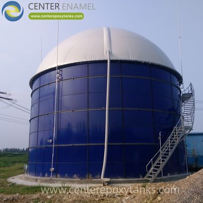Penampung Biogas Membran Ganda untuk Tangki Pencerna Biogas Anaerobik: Menyediakan Penyimpanan Gas yang Fleksibel dan Terintegrasi Langsung di Atas Proses Anaerobik