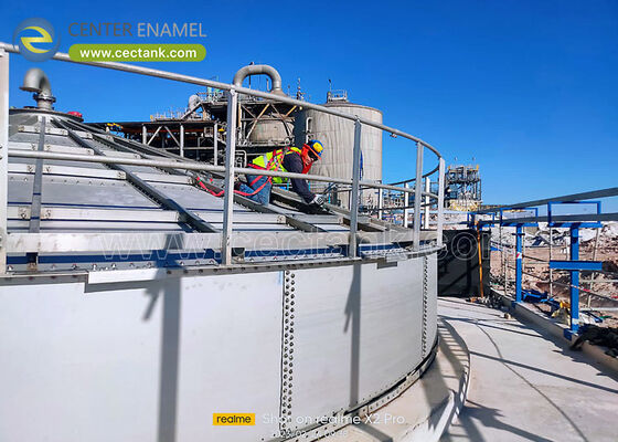 Tangki Digester Anaerobik Baja Rustless untuk Pabrik Pengolahan Air Limbah Peternakan: Solusi Berkelanjutan dengan Keahlian Center Enamel