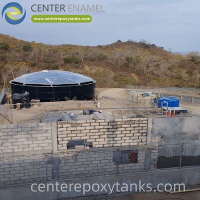 Atap Apung Internal untuk Tangki Minyak Slop Baja Karbon Las: Mengandung Bau yang Mudah Menguap dan Mencegah Kontaminasi Atmosfer