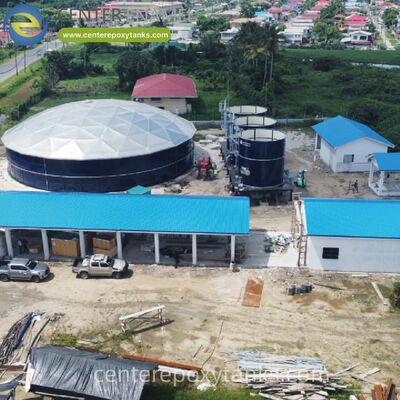 Atap kubah geodetik aluminium untuk tangki penyimpanan petrokimia stainless steel yang dilas: ketahanan yang lebih tinggi terhadap korosi kimia membuatnya ideal untuk lingkungan petrokimia yang keras