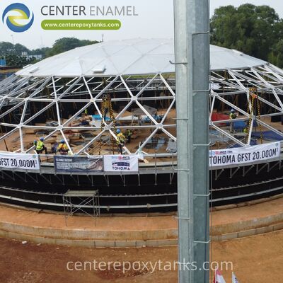 Atap kubah aluminium untuk tangki penyimpanan produk petrokimia stainless steel yang dilas: Menawarkan ketahanan korosi yang unggul terhadap uap kimia yang agresif dan lingkungan industri