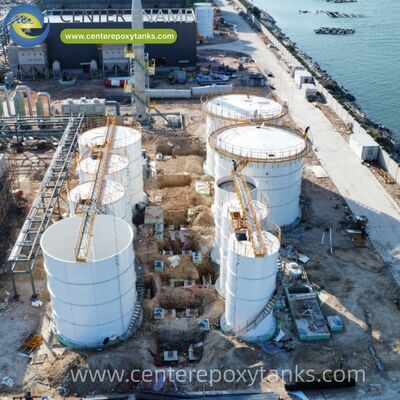 Epoxy Bonded Steel Bolted Tanks sebagai Tangki Air Limbah Pengolahan Jeruk: Mencegah degradasi dari asam organik pH rendah dalam limbah jeruk.