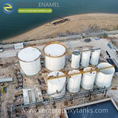 Tangki Penyimpanan Air dengan Bolt sebagai Tangki Reaktor Anaerobik: Menyediakan penahan udara untuk dekomposisi organik dan pengelolaan biogas.