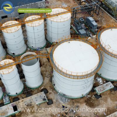 Tangki Baja Berbolt sebagai Tangki Limbah Biogas: Penyimpanan yang aman untuk produk sampingan yang kaya nutrisi dari proses pencernaan.