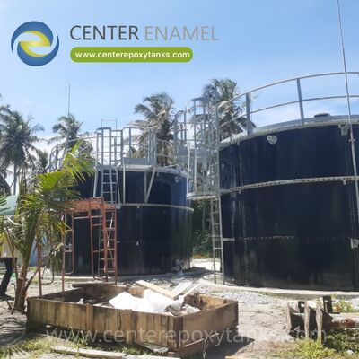 Bolted Steel Tanks for Biogas/Methane Plant: The central structural component for industrial-scale renewable energy infrastructure.