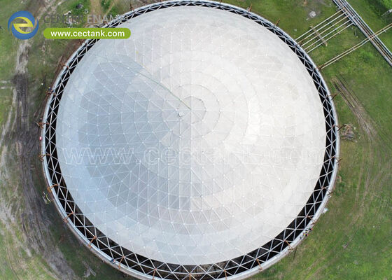 Atap kubah aluminium tahan korosi dengan instalasi lapangan cepat dan desain bebas pemeliharaan