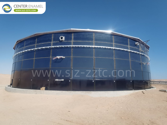 Professional Biogas Project Provider with GFS Tanks for Morocco Garden Waste Treatment 