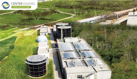 Turnkey Thailand Biogas Solution Provider with GFS Tanks for Fruit and Vegetable Waste