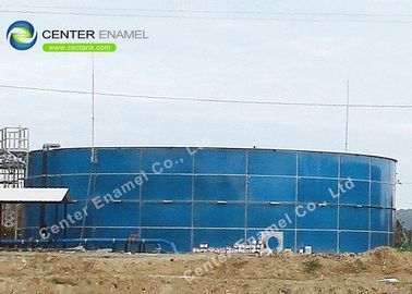 Tangki penyimpanan biogas untuk pabrik penghadaman lumpur