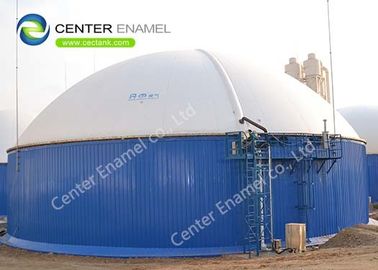Aluminium Alloy Trough Deck Roof Bolted Steel Liquid Storage Tanks Untuk Penyimpanan Kimia