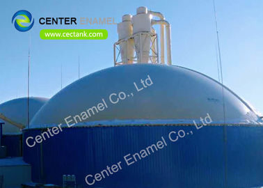 Tangki penyimpanan biogas tahan lama dan dapat diperluas dengan baut baja tahan karat untuk proyek biogas