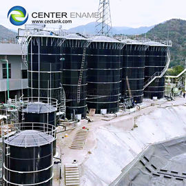 Tangki penyimpanan air limbah industri kaca baja dengan sertifikasi ISO 9001