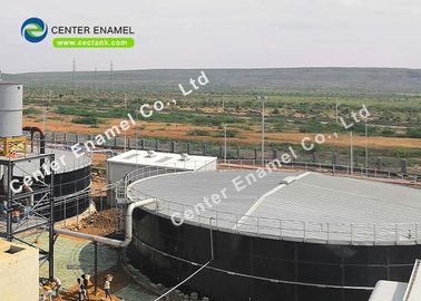 Tangki penyimpanan biogas baja bertengger dengan ketahanan korosi