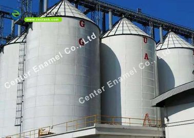 Bottled Steel Dry Bulk Storage Silos Untuk Carbon Black Storage