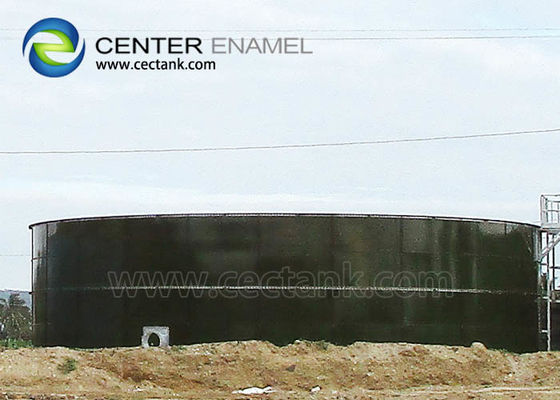 NFPA Glass Fused to Steel Tanks for Fire Water Storage Proyek Air Kota