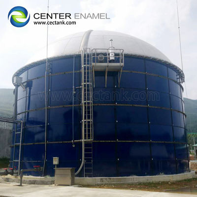 500KN / mm Kaca Dipecat Ke Baja Solusi Tangki Biogas Pertanian