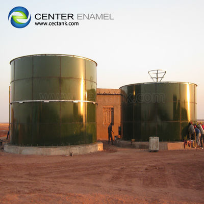 BSCI Stainless Steel Bolted Tanks untuk Sludge Slurry Waste Storage dalam Proyek Air Limbah