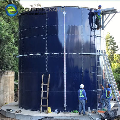 Tangki penyimpanan air limbah GFS dan tangki penyimpanan limbah untuk proyek pengolahan air limbah