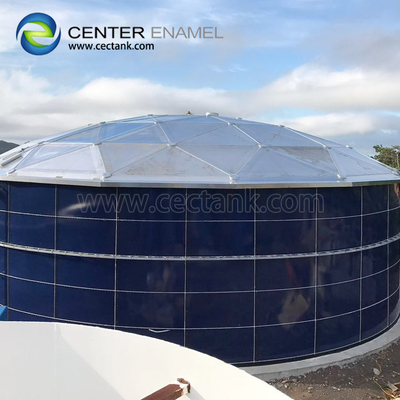 Atap Dome Aluminium yang tahan korosi untuk Tangki Baja Karbon