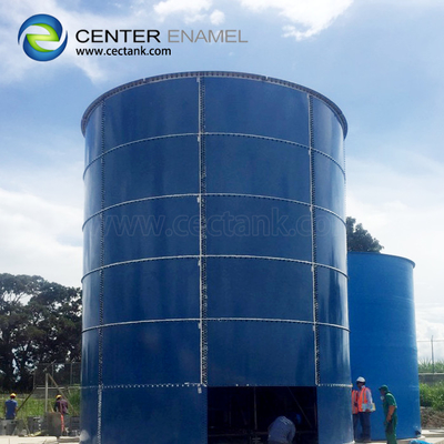 12mm Piring Baja Tangki Pencernaan Untuk Proyek Biogas Limbah Makanan
