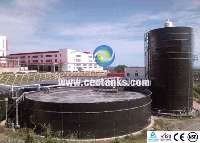 Pabrik Biogas Tangki baja cair kaca Berkinerja tinggi Kekerasan 6,0 Mohs 1