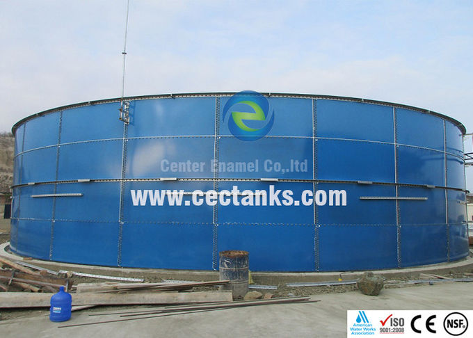 ART 310 Tangki penyimpanan biogas baja dengan penutup pemegang gas membran PVC ganda 1