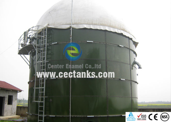 Tangki penyimpanan biogas, pencernaan anaerobik dalam pengolahan air limbah Kapasitas tinggi 0