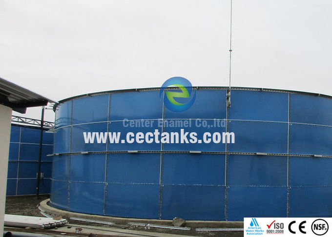 10000 / 10K Galon Tangki Air Baja / Tangki penyimpanan air berlapis kaca untuk pembangkit biogas 0