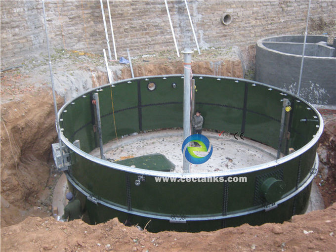 Tangki Digester Biogas Anaerobik untuk Penghapusan Air Limbah ISO 1