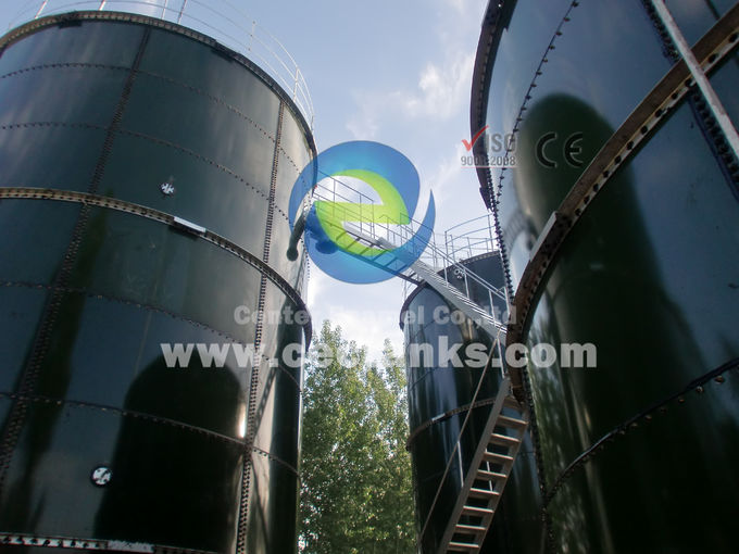 Peralatan penyimpanan air Tangki penyimpanan air berlapis kaca untuk proyek Olimpiade Beijing 1