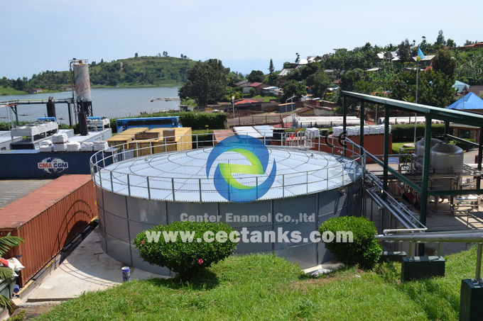 Tangki penyimpanan cairan atap membran untuk air biogas, air limbah, pencernaan anaerobik 0